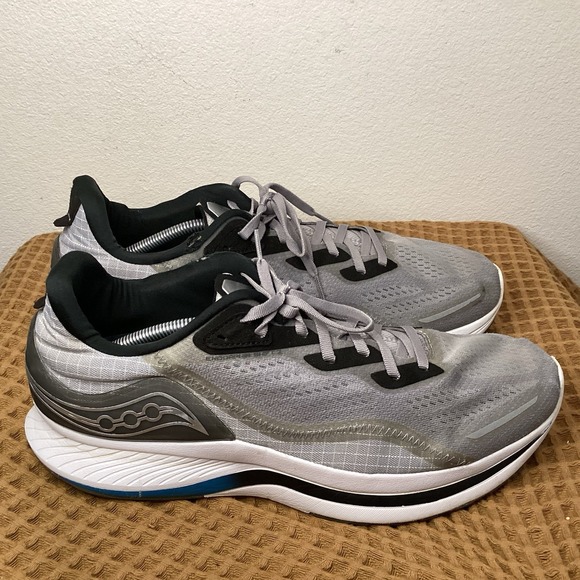 Saucony Endorphin Shift 2 Men's Size 13 US Gray Athletic Sneakers S20689-15 - Picture 2 of 10